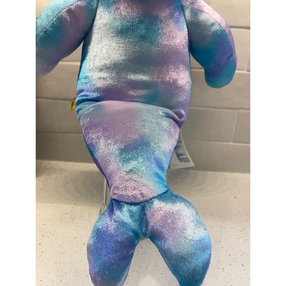 Build a Bear Sea‎ Splash Rainbow Dolphin 18" Plush/Puppet Purple 2014 retired - Picture 10 of 12